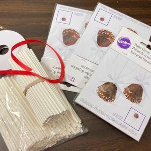 NEW Cake on a stick kits. Great for parties. Just pop them in your mouth